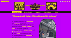 Desktop Screenshot of mobilecarnivalmuseum.com